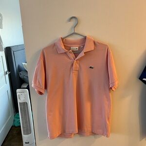 Lacoste Pink Polo Shirt